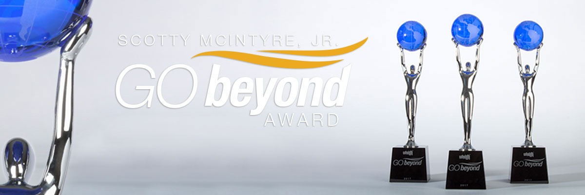 Go Beyond Award Go Beyond Award